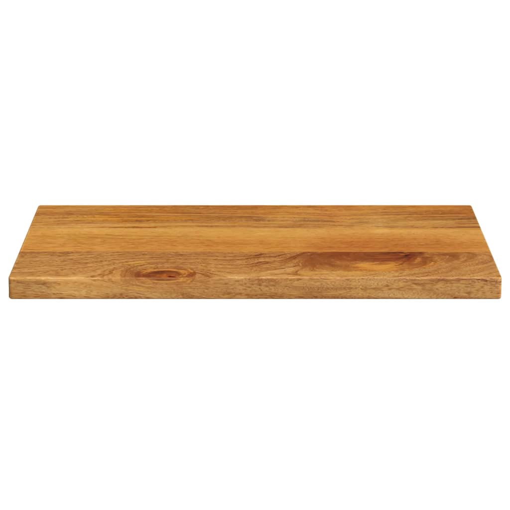 Table Top 50x30x2.5 cm Rectangular Solid Wood Mango