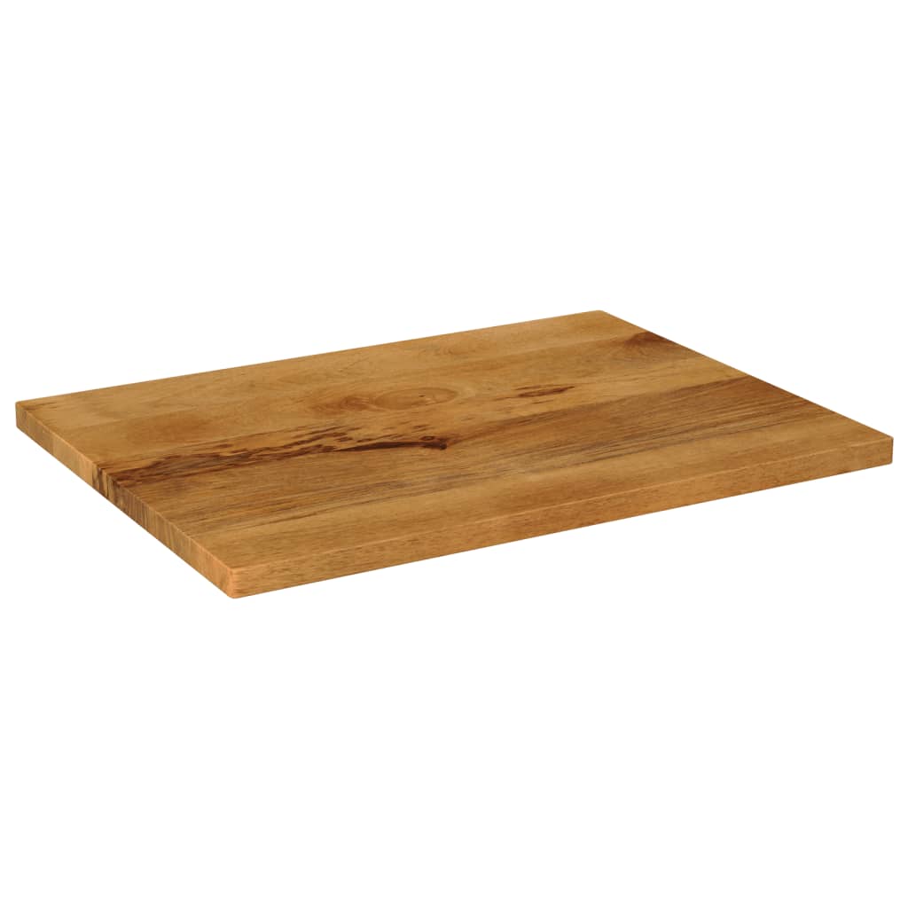 Table Top 70x50x2.5 cm Rectangular Solid Wood Mango