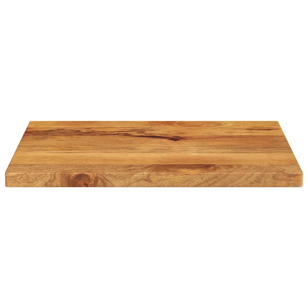 Table Top 60x50x3.8 cm Rectangular Solid Wood Mango