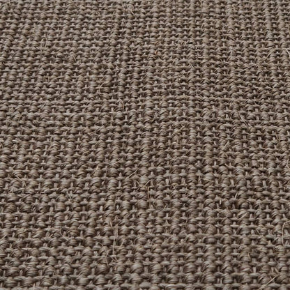 Sisal Rug for Scratching Post Brown 80x250 cm