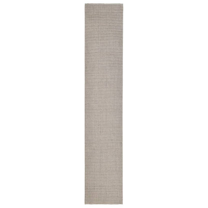 Sisal Rug for Scratching Post Sand 66x350 cm