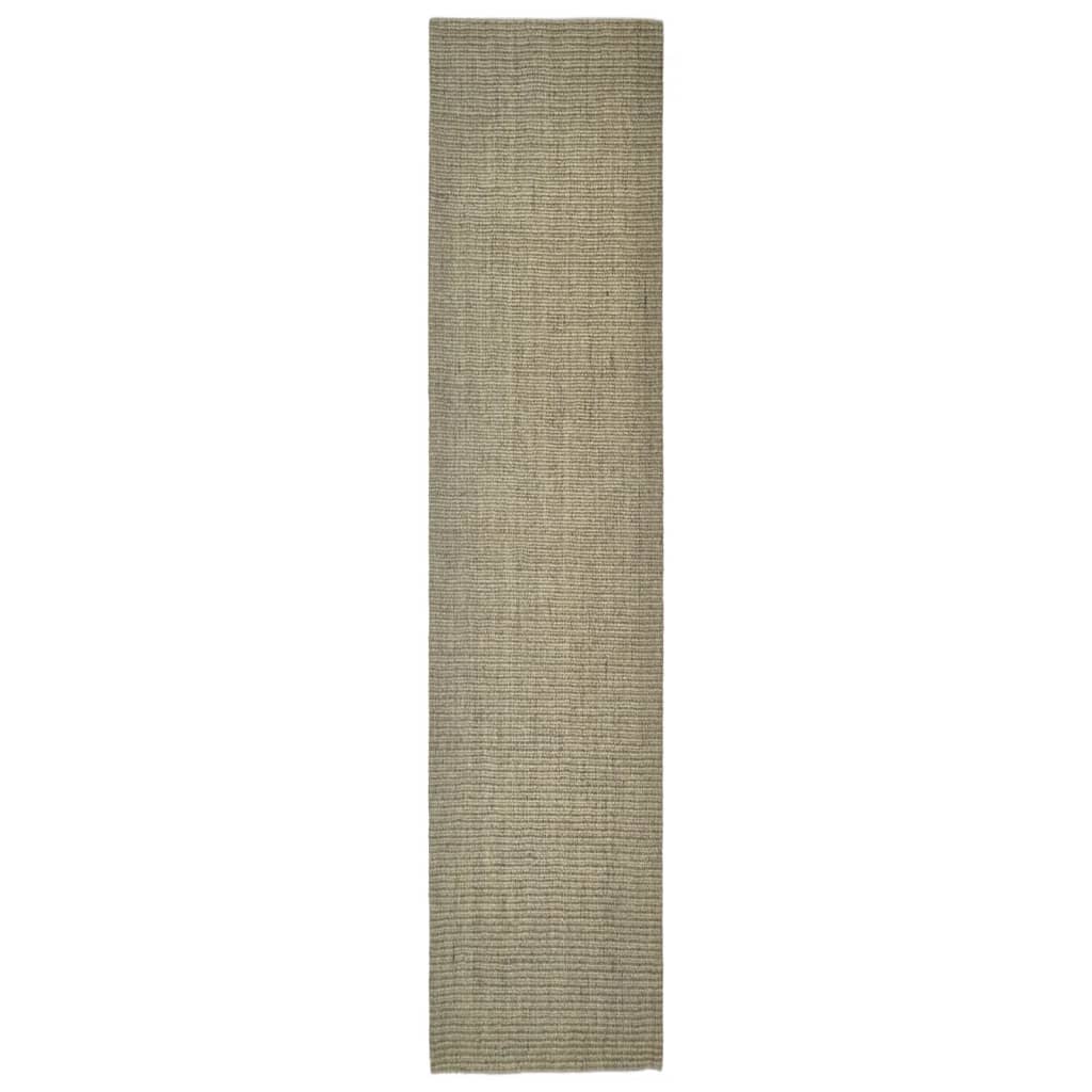 Sisal Rug for Scratching Post Taupe 66x300 cm