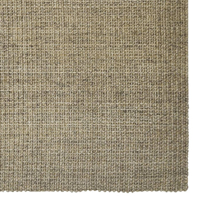 Sisal Rug for Scratching Post Taupe 66x300 cm