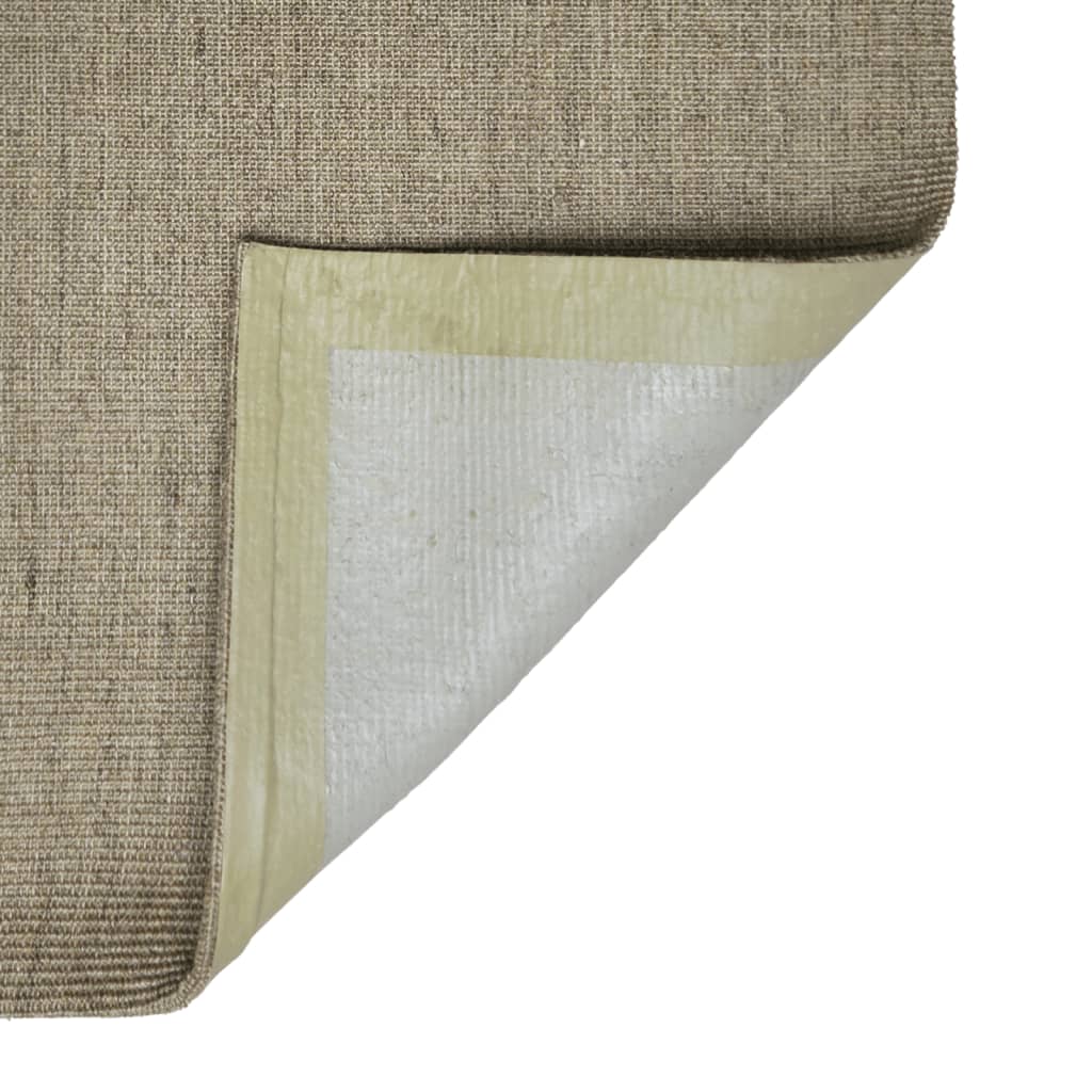 Sisal Rug for Scratching Post Taupe 66x300 cm