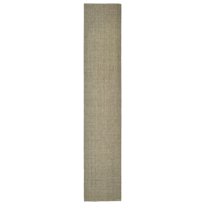 Sisal Rug for Scratching Post Taupe 66x350 cm