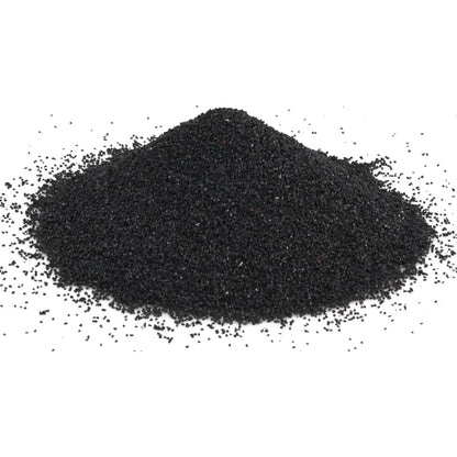 Aquarium Sand 10 kg Black 0.2-2 mm