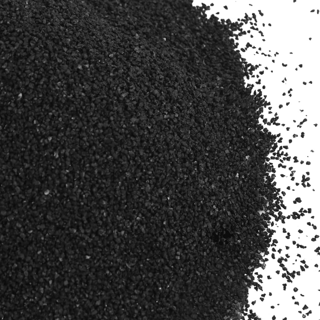 Aquarium Sand 10 kg Black 0.2-2 mm