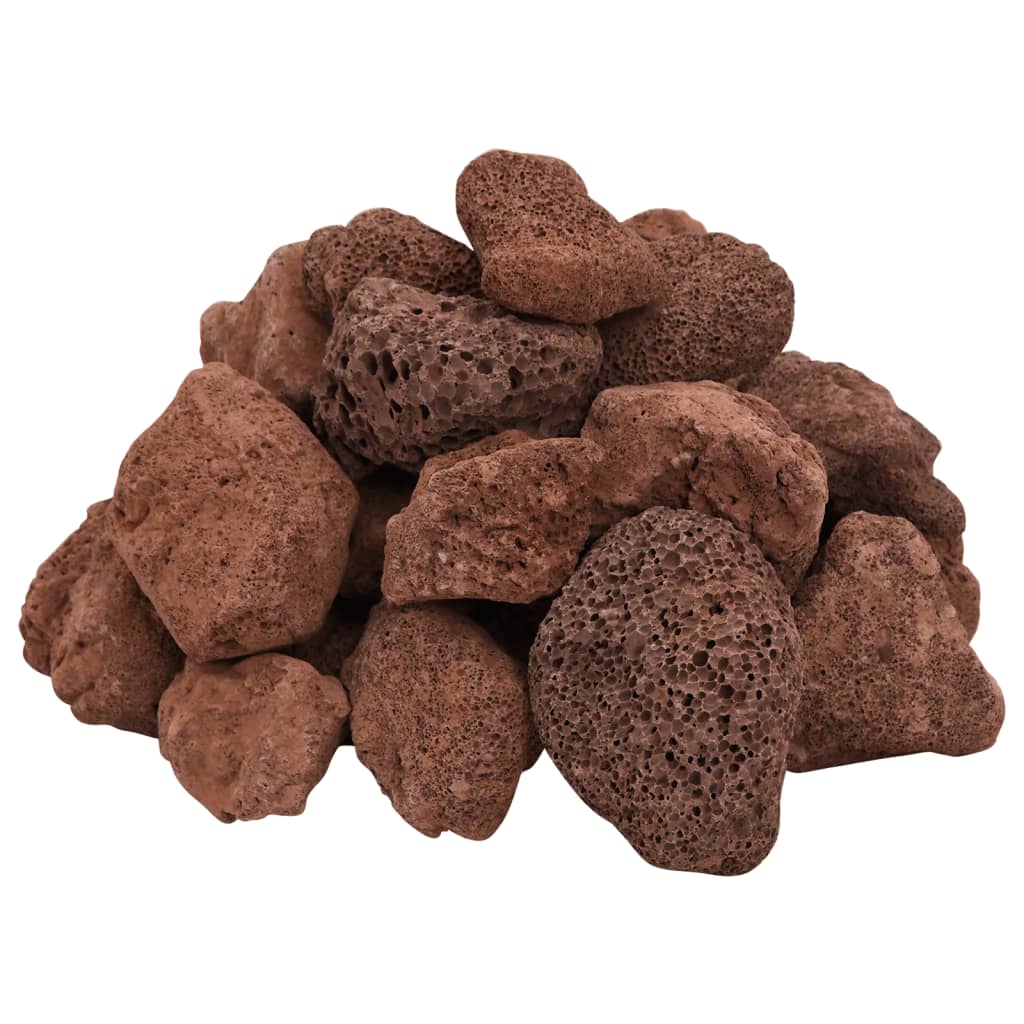 Volcanic Rocks 10 kg Red 5-8 cm