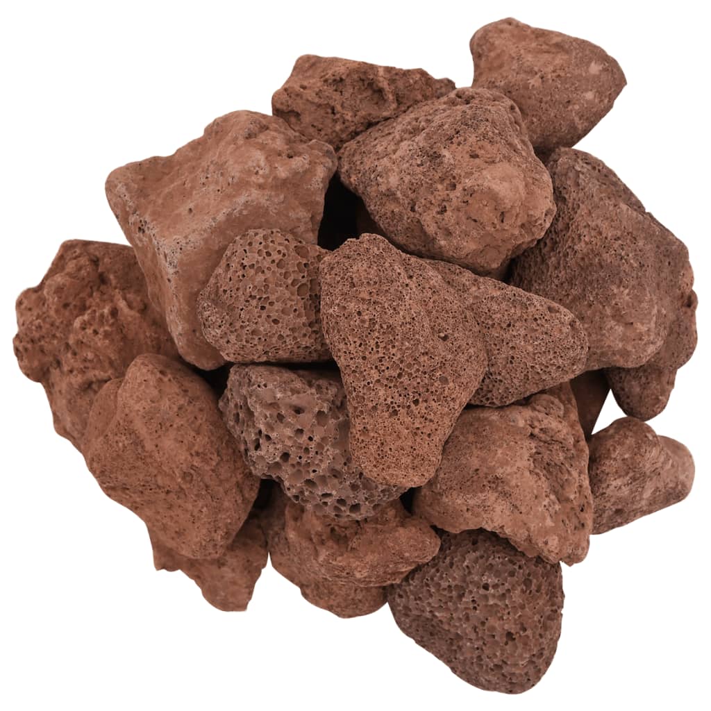 Volcanic Rocks 10 kg Red 5-8 cm