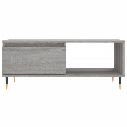 Coffee Table Grey Sonoma 90x50x36.5 cm Engineered Wood