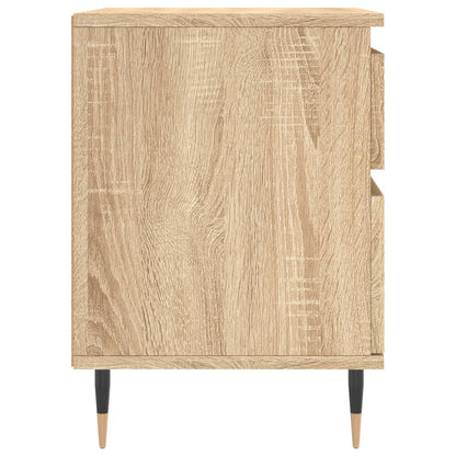 Bedside Cabinets 2 pcs Sonoma Oak 40x35x50 cm Engineered Wood