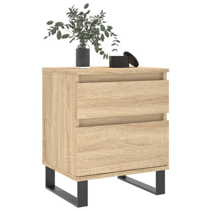 Bedside Cabinet Sonoma Oak 40x35x50 cm Engineered Wood