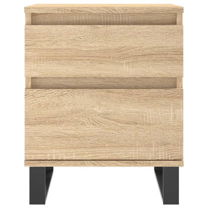 Bedside Cabinet Sonoma Oak 40x35x50 cm Engineered Wood