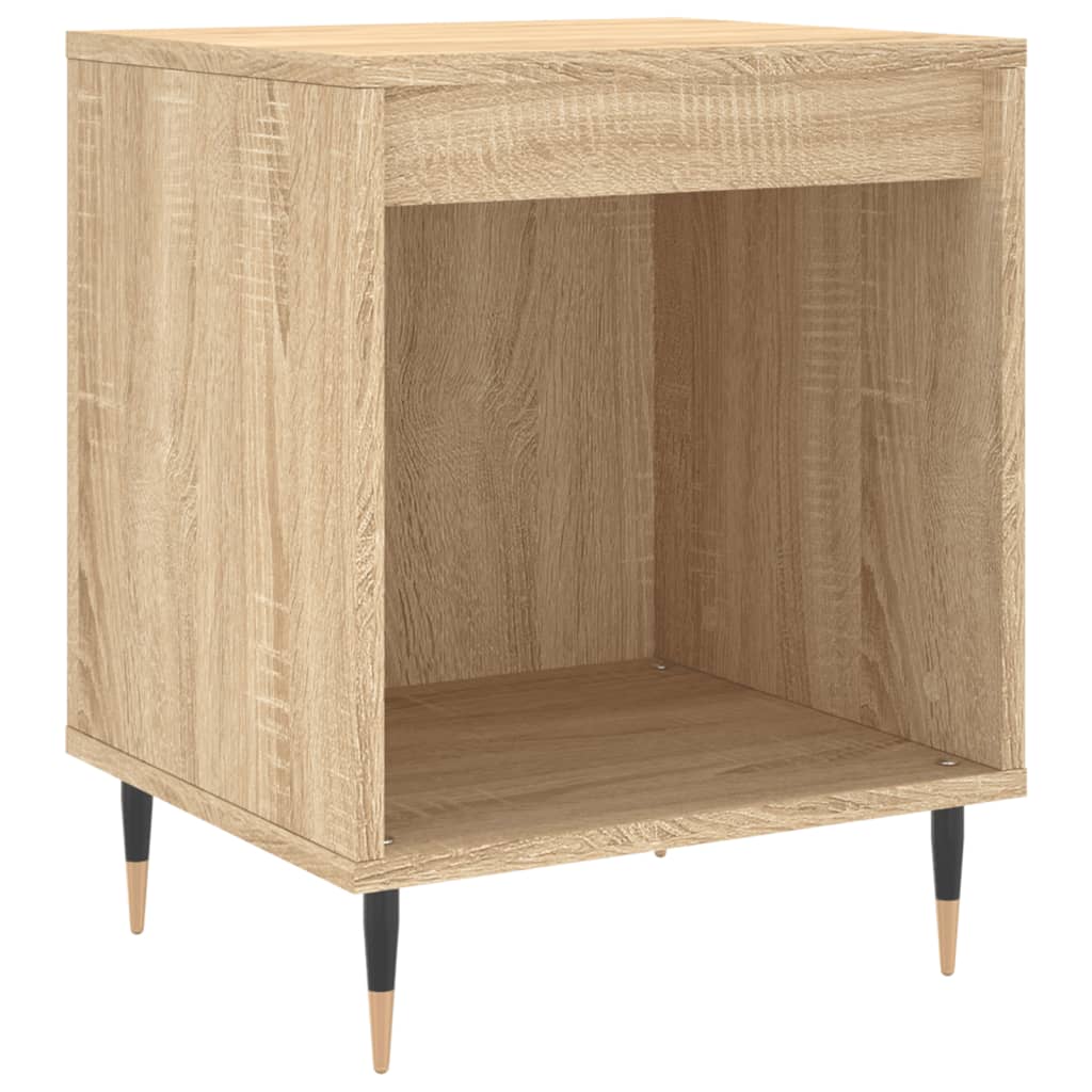 Bedside Cabinet Sonoma Oak 40x35x50 cm Engineered Wood