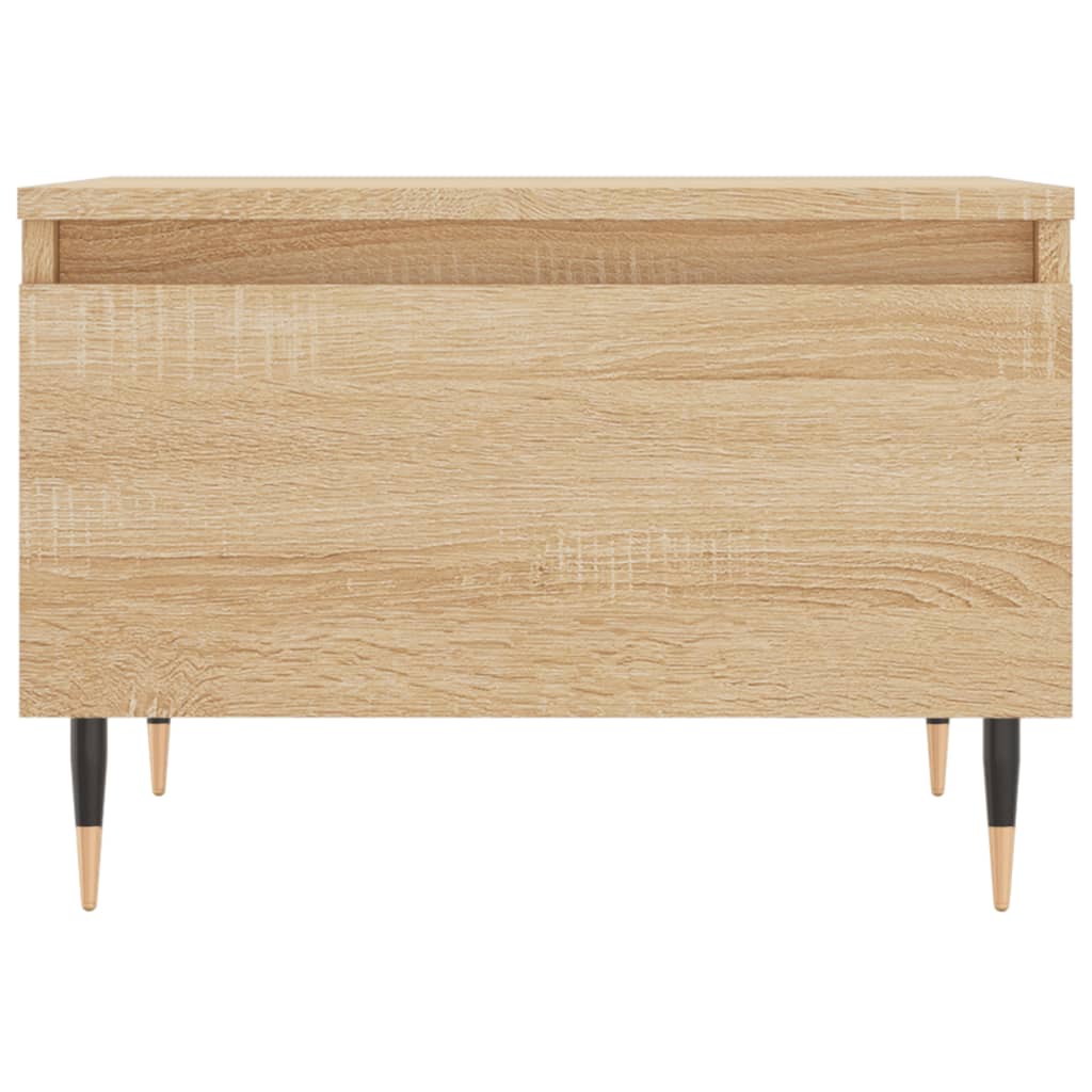 Coffee Table Sonoma Oak 50x46x35 cm Engineered Wood