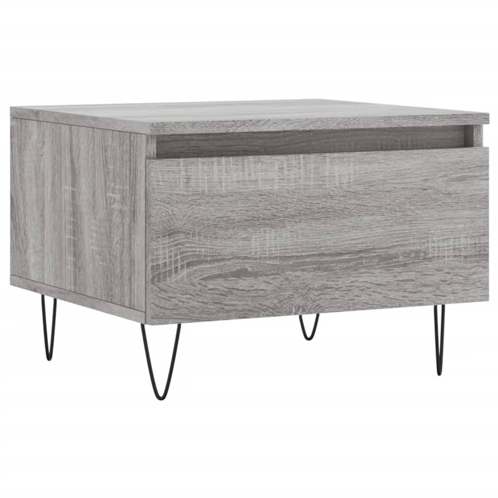 Coffee Table Grey Sonoma 50x46x35 cm Engineered Wood