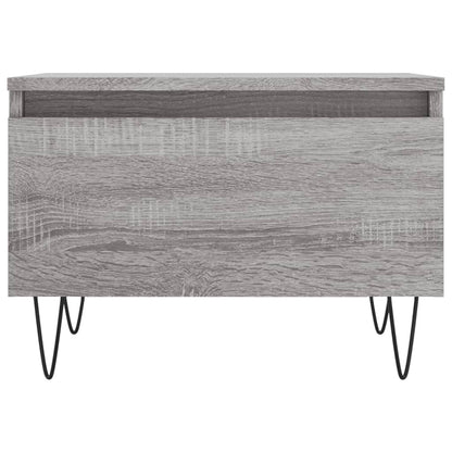 Coffee Table Grey Sonoma 50x46x35 cm Engineered Wood