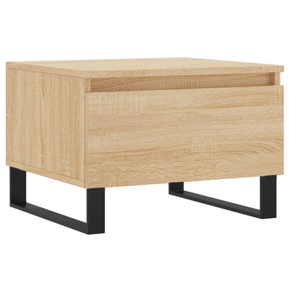 Coffee Table Sonoma Oak 50x46x35 cm Engineered Wood