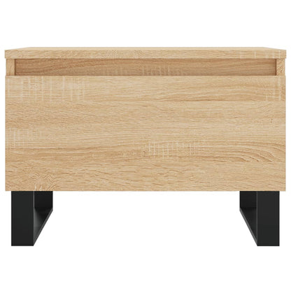 Coffee Table Sonoma Oak 50x46x35 cm Engineered Wood