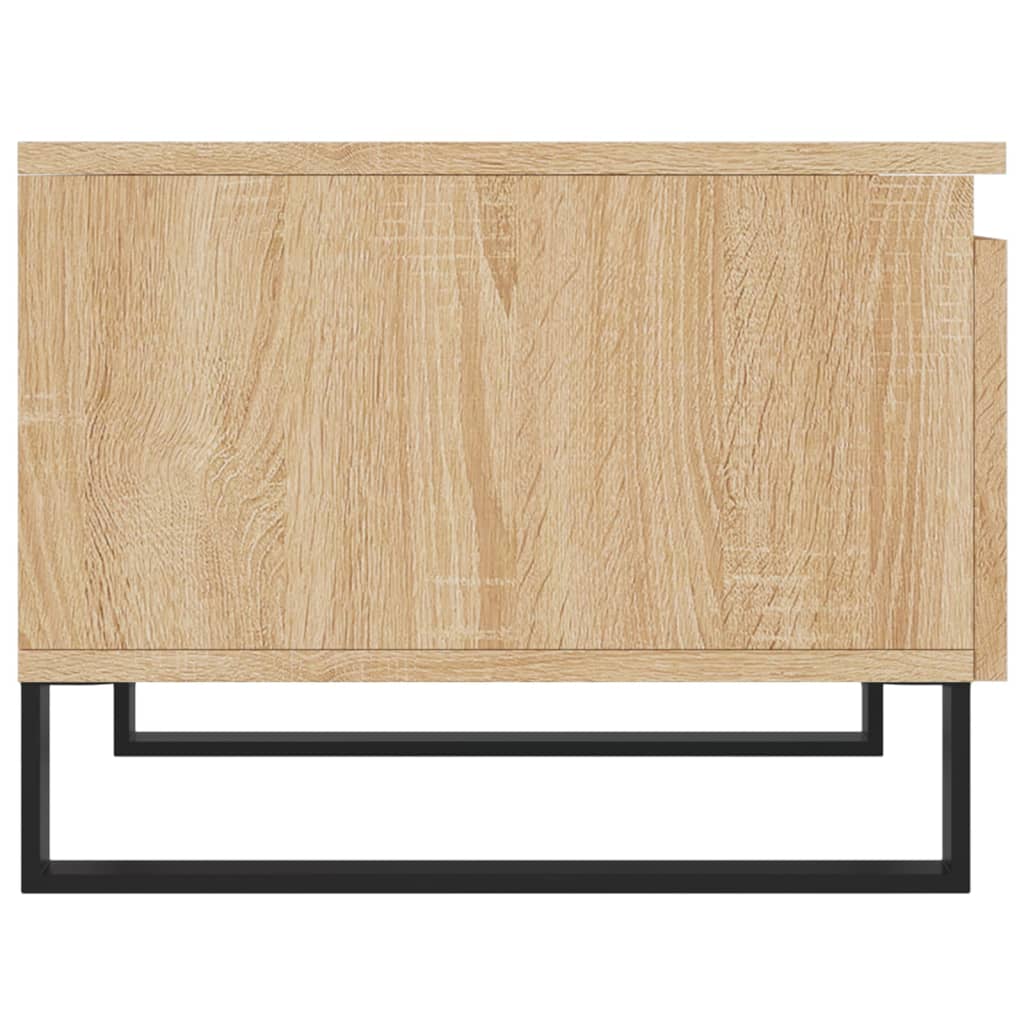 Coffee Table Sonoma Oak 50x46x35 cm Engineered Wood