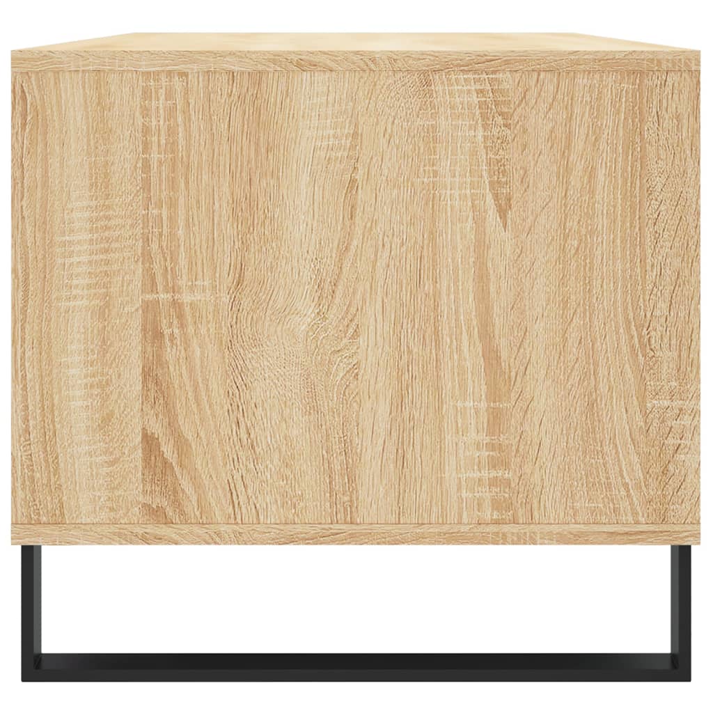 Coffee Table Sonoma Oak 90x49x45 cm Engineered Wood