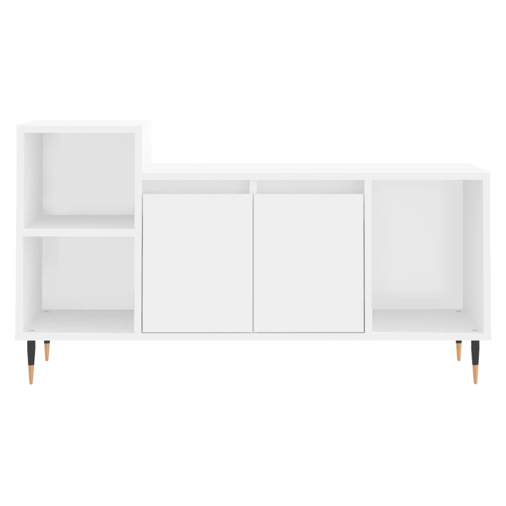 TV Cabinet White 100x35x55 cm Engineered Wood