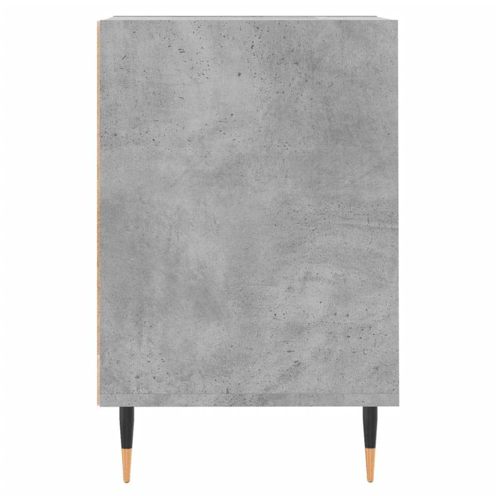 TV Cabinet Concrete Grey 100x35x55 cm Engineered Wood