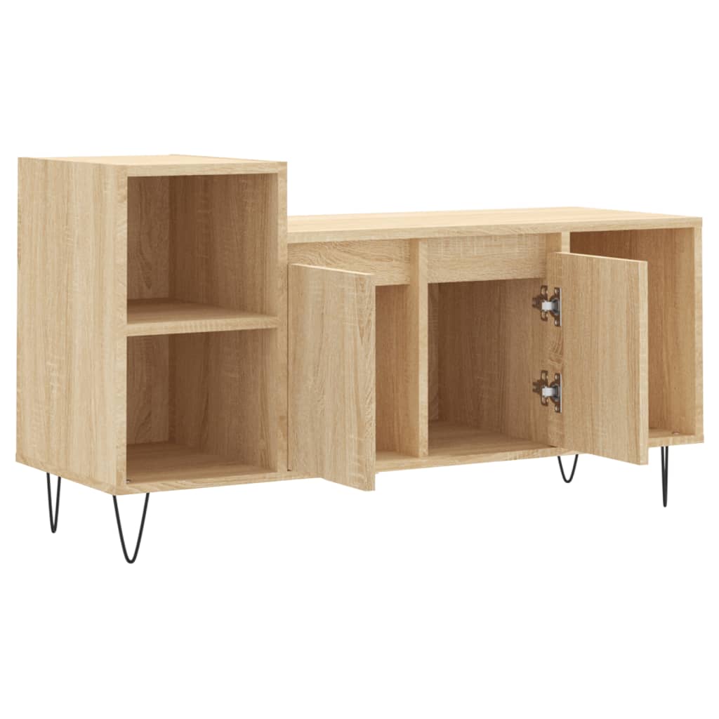 TV Cabinet Sonoma Oak 100x35x55 cm Engineered Wood