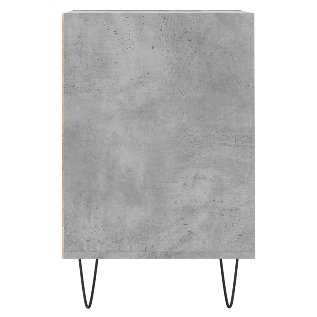 TV Cabinet Concrete Grey 100x35x55 cm Engineered Wood