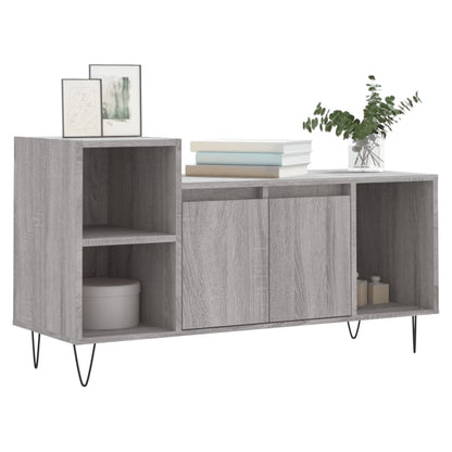 TV Cabinet Grey Sonoma 100x35x55 cm Engineered Wood