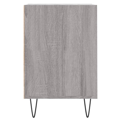 TV Cabinet Grey Sonoma 100x35x55 cm Engineered Wood