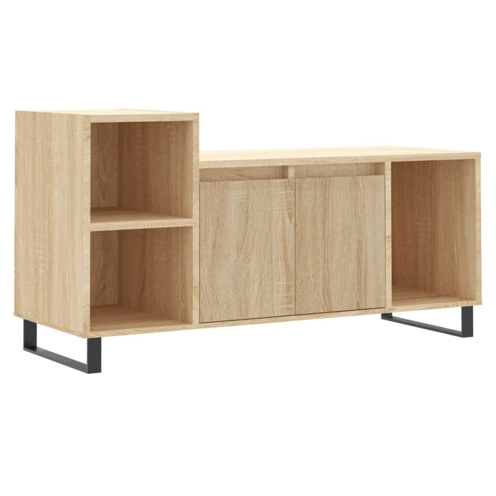 TV Cabinet Sonoma Oak 100x35x55 cm Engineered Wood