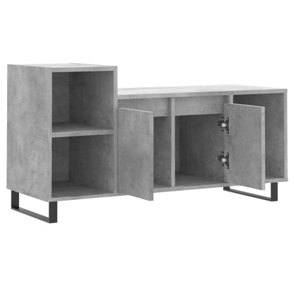 TV Cabinet Concrete Grey 100x35x55 cm Engineered Wood