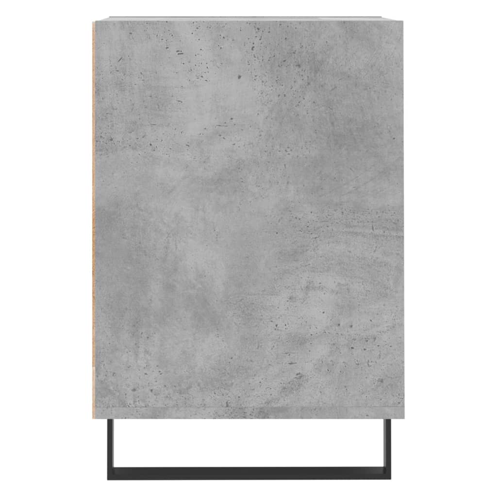 TV Cabinet Concrete Grey 100x35x55 cm Engineered Wood