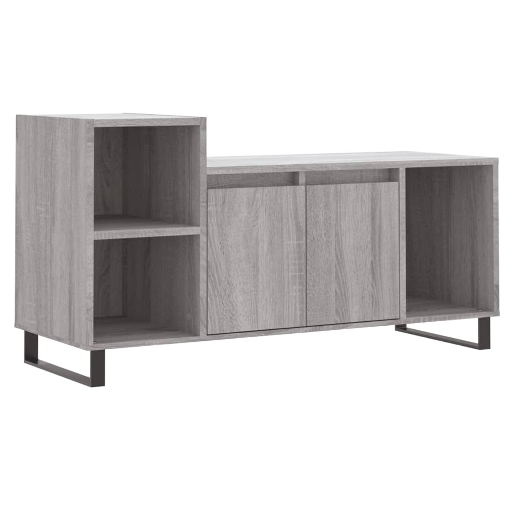 TV Cabinet Grey Sonoma 100x35x55 cm Engineered Wood