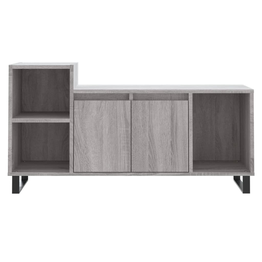 TV Cabinet Grey Sonoma 100x35x55 cm Engineered Wood