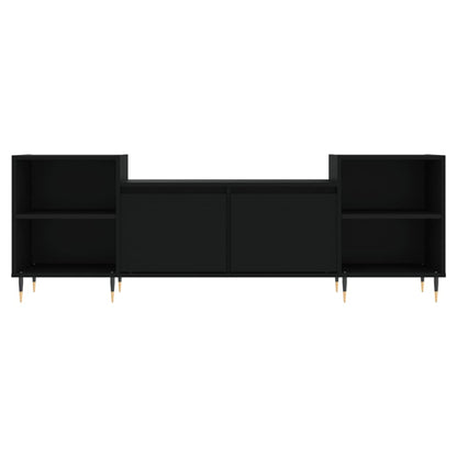 TV Cabinet Black 160x35x55 cm Engineered Wood