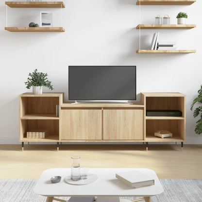 TV Cabinet Sonoma Oak 160x35x55 cm Engineered Wood