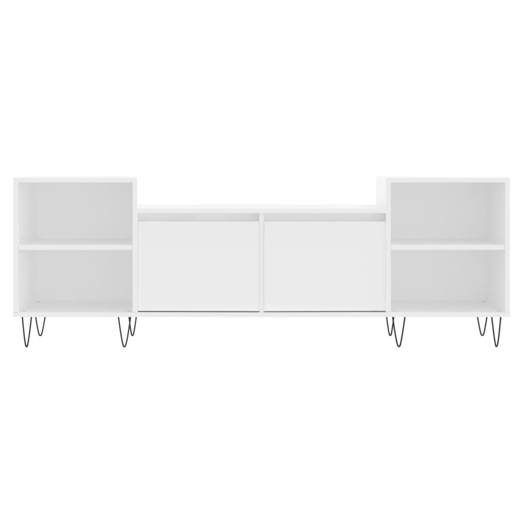 TV Cabinet White 160x35x55 cm Engineered Wood