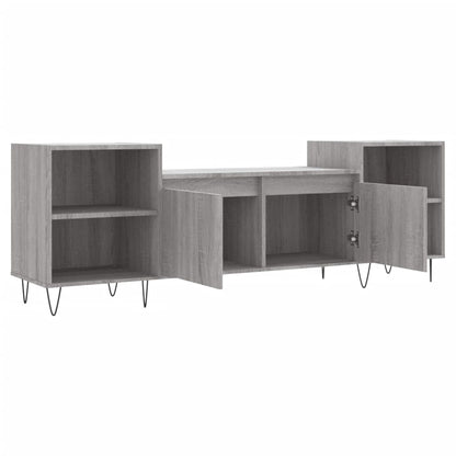 TV Cabinet Grey Sonoma 160x35x55 cm Engineered Wood