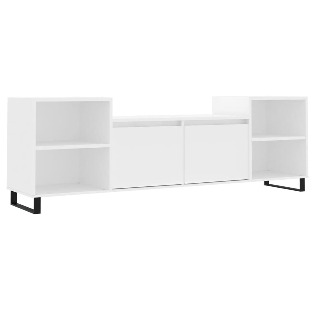 TV Cabinet White 160x35x55 cm Engineered Wood