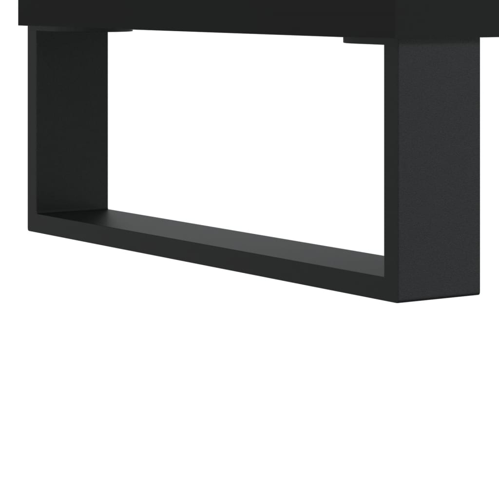 TV Cabinet Black 160x35x55 cm Engineered Wood