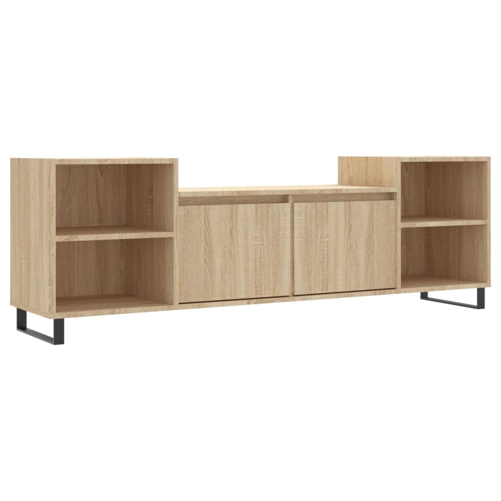 TV Cabinet Sonoma Oak 160x35x55 cm Engineered Wood