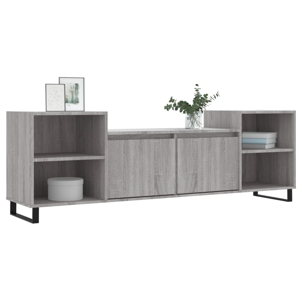 TV Cabinet Grey Sonoma 160x35x55 cm Engineered Wood