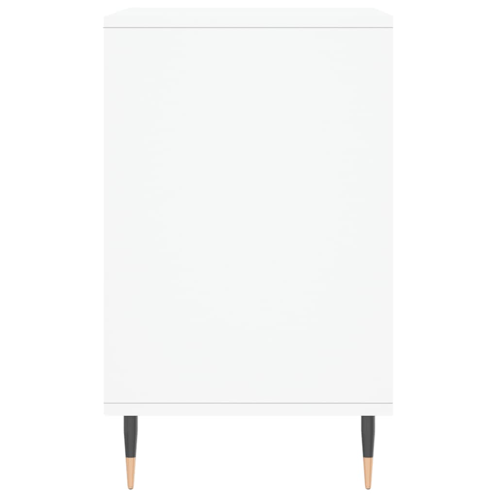 Shoe Cabinet High Gloss White 102x36x60 cm Engineered Wood