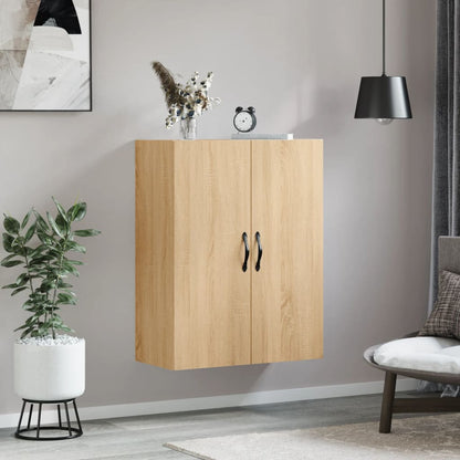 Wall Mounted Cabinet Sonoma Oak 69.5x34x90 cm Engineered Wood