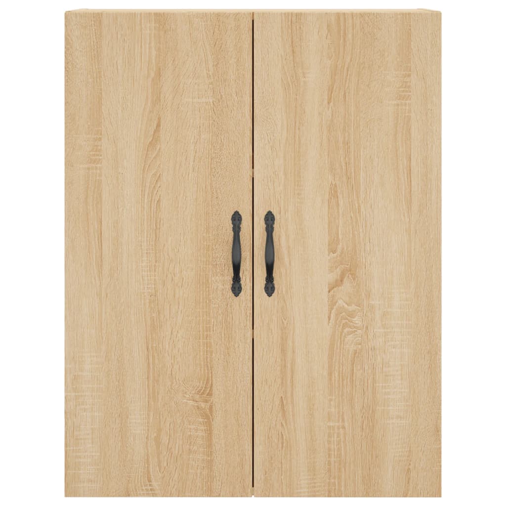 Wall Mounted Cabinet Sonoma Oak 69.5x34x90 cm Engineered Wood