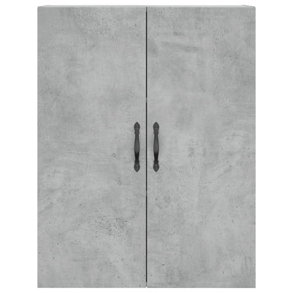 Wall Mounted Cabinet Concrete Grey 69.5x34x90 cm Engineered Wood