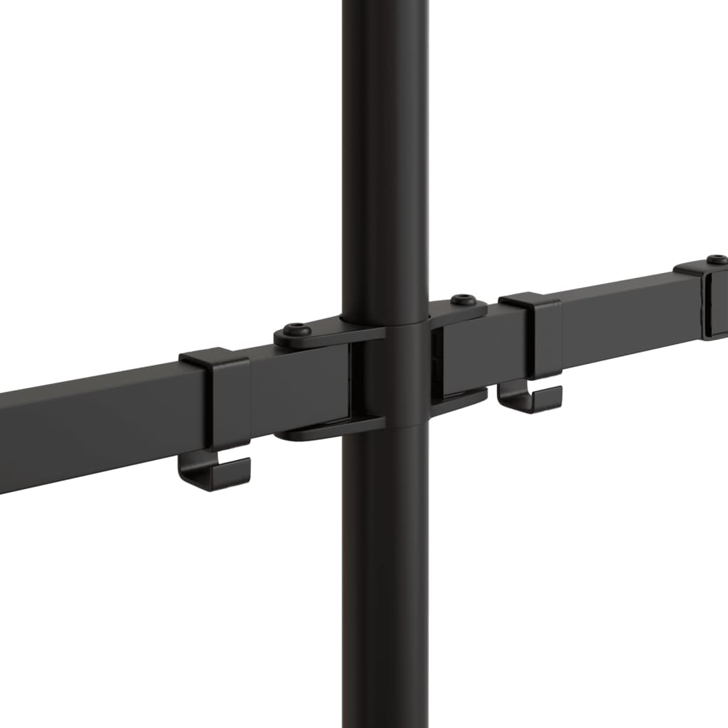 Monitor Mount Black Steel VESA 75/100 mm