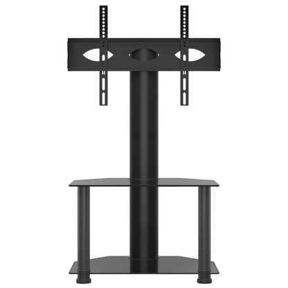 Corner TV Stand 2-Tiers for 32-70 Inch Black